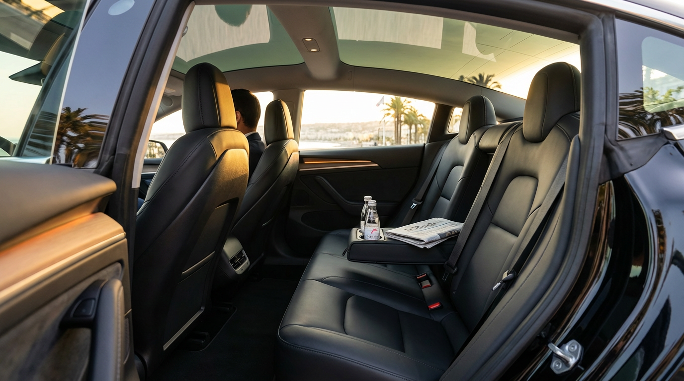 Intérieur Tesla Model 3 Luxe